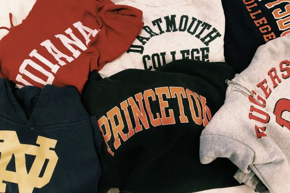 College hoodies