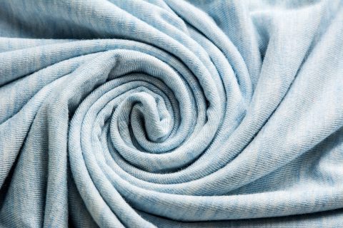 Spiral bamboo fiber fabric / textile industry background material